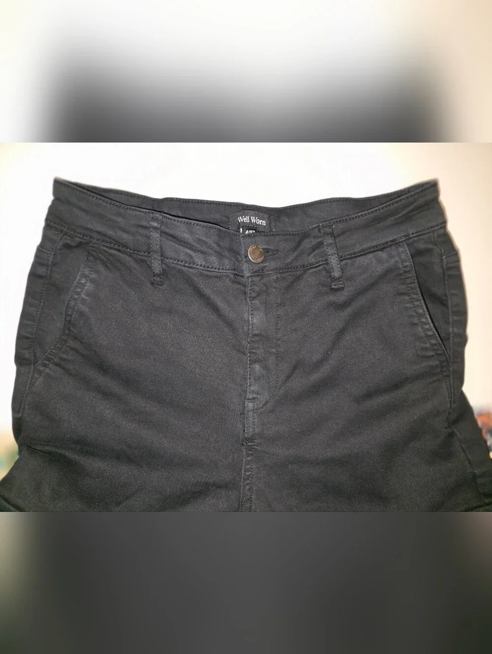 Well Worn Slim Straight Black Women Jeans